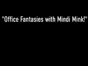 Fuck My Boss! Big Boobed Carmen Valentina Licks Hairy Pussy Mindi Mink! 1/16