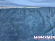 My #3 vid of ALL of 2021 turned on by feet leads to quickie upskirt fucking cum on toes - Lelu Love 11/16