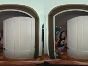 Risky Fuck With Rosalyn Sphinx While Her Parents Are In Other Room VR Porn 2/16
