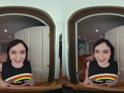 Risky Fuck With Rosalyn Sphinx While Her Parents Are In Other Room VR Porn 4/16