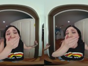 Risky Fuck With Rosalyn Sphinx While Her Parents Are In Other Room VR Porn 6/16