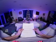 VR Conk Christmas 3some With Perfect Blondes VR Porn 2/16