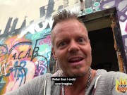 PublicSexDate - Blind Date Rooftop Hookup with Blonde Slut Harleen Van Hynten 2/16