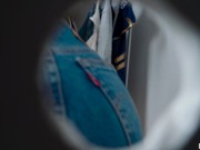 Teen slut got a huge cumshot on her face through the glory hole - Eva Elfie 3/16