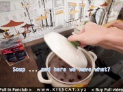 Step Sister Doesn't Cook Until Step Brother Fucks Her in the Kitchen / Kisscat.xyz 1/16