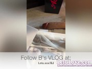 Panties cameltoe wedgie 2 newest dildos comparison Louboutin high heels barefoot & legs JOI - Lelu Love 12/16