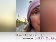 Sucking & stroking YOUR cock to HUGE cumshot female domination ruined orgasm clean-up bloopers more behind scenes - Lelu Love 6/16