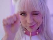 Double penetration with two huge dildos and juicy pussyfuck AliceBong 2/16