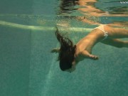 Hottest Russian and Balkan babes in swimming pool 8/16