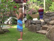 Blonde Teen Model Anjelica Strips Naked And Poses In Thailand 2/16