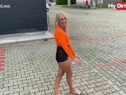 MyDirtyHobby - Blonde Milf Taiga LaLoca Finds 2 Big Cocks To Play With & Fuck From Gloryholes 1/16