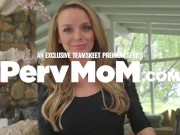 Family Strokes - Busty Milf Sits On Young Stud's Face And Bangs Him Until He Blasts Cum On Her Face 12/16