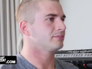 Family Strokes - Busty Milf Sits On Young Stud's Face And Bangs Him Until He Blasts Cum On Her Face 3/16