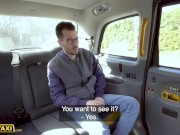 Female Fake Taxi Female driver takes passengers cum in her mouth 5/16