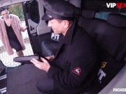 VIPSEXVAULT - Superb Brunette Sarah Highlight Hooks Up With Private Driver 1/16