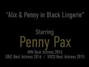 Bisexual Kittens Penny Pax and Alix Lynx Suck and Fuck A Wide Hard Dick! 1/16