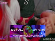 Hard fucking three girls and one dick AliceBong 13/16