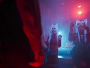 Hard fucking three girls and one dick AliceBong 3/16