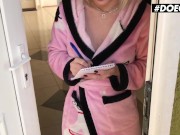 DOEGIRLS - Delivery Man Gets Invited By Zazie Skymm For A Hot Sex Session 2/16