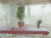 Kinky Spa - Hot Brunette Teen Nina Pink Tries To Get A Job At The Kinky Spa 2/16