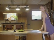 Stunning Blonde European Girl Stips Naked 1/16