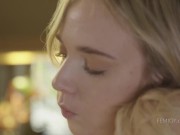 Stunning Blonde European Girl Stips Naked 2/16