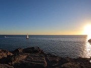 Sexy girlfriend lets me fuck her outdoors for Valentine's Day - Risky passionate sex Honey Tequila 1/16