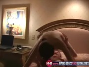 Teen sucks mature cock 11/16