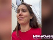 Behind the scenes vlog of BAD surprise from public dryer, curling my hair naked, twerking my ass, RV slides in - Lelu Love 4/16