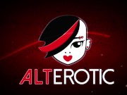 Busty babe showers and shows off her pierced pussy lips 1/16