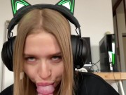 Минет лучшему другу. Лишила девственности этого скромника. Californiababe. 14/16