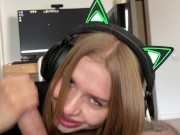 Минет лучшему другу. Лишила девственности этого скромника. Californiababe. 15/16