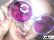 Lola touches herself in this comp 4/16