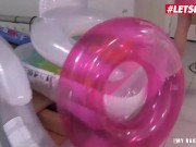 MYNAUGHTYALBUM - Hot Blonde Claudia Macc Got Her Eyes On Photographer's Cock - LETSDOEIT 2/16