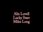 Pussy Please! Lucky Starr and Alix Lovell Cum With Big Dick! 2/16