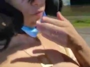 My first time I sucked in public 😈 4/16