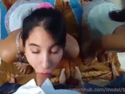 Surprising my best friend with a quick BJ on my knees 5/16