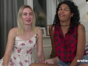 Freundinnen erforschen ihre lesbische Seite 12/16