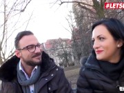 BUMSBUS - German Babe Black Sophie Spends Valentine's Day Fucking Outdoor - LETSDOEIT 2/16