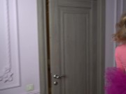 Teen Fucked From Bed To Mirror 6/16