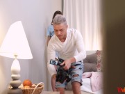 18videoz - Alisha Brendy - When her boyfriend has a camera in his hands this 18 y.o. kitten becomes completely fearless 3/16