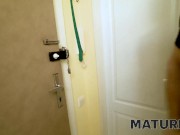 MATURE4K. Instead of listening to hot mature stud offers her quick sex 2/16