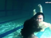 Mihalkova and Siskina and other babes underwater naked 11/16
