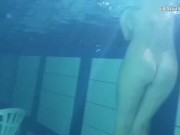 Mihalkova and Siskina and other babes underwater naked 15/16