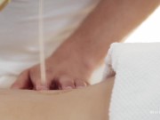 WHITEBOXXX - Petite Blonde Lika Star Gets Her Pussy Oiled Up And Fucked Preview 12/16