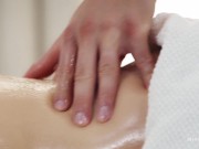 WHITEBOXXX - Petite Blonde Lika Star Gets Her Pussy Oiled Up And Fucked Preview 14/16