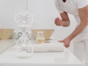 WHITEBOXXX - Petite Blonde Lika Star Gets Her Pussy Oiled Up And Fucked Preview 6/16