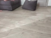 Cuckold had to watch and masturbate at how hard his girlfriend was allowed in a circle 13/16