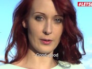 QUESTFORORGASM - Big Tits Redhead Isabella Lui Reaches Powerful Orgasms - LETSDOEIT 1/16