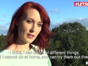 QUESTFORORGASM - Big Tits Redhead Isabella Lui Reaches Powerful Orgasms - LETSDOEIT 2/16